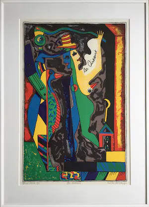 Cecile de Bruijn - Les Oiseaux | zeefdruk - ingelijst kopen? Bied vanaf 65!