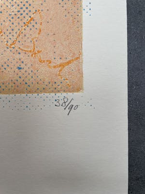 Daan Bucher - Zeefdruk, Vulkoek royal en echte boter - Nr 38 van 90 kopen? Bied vanaf 1!