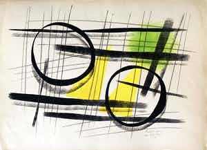 Andre van der Vossen - untitled verkocht voor € 115!