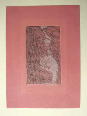 Buy Ernst Fuchs - MÄDCHENAKT in FLORALER UMGEBUNG . 15 / 20 signiert? Bid from 250!
