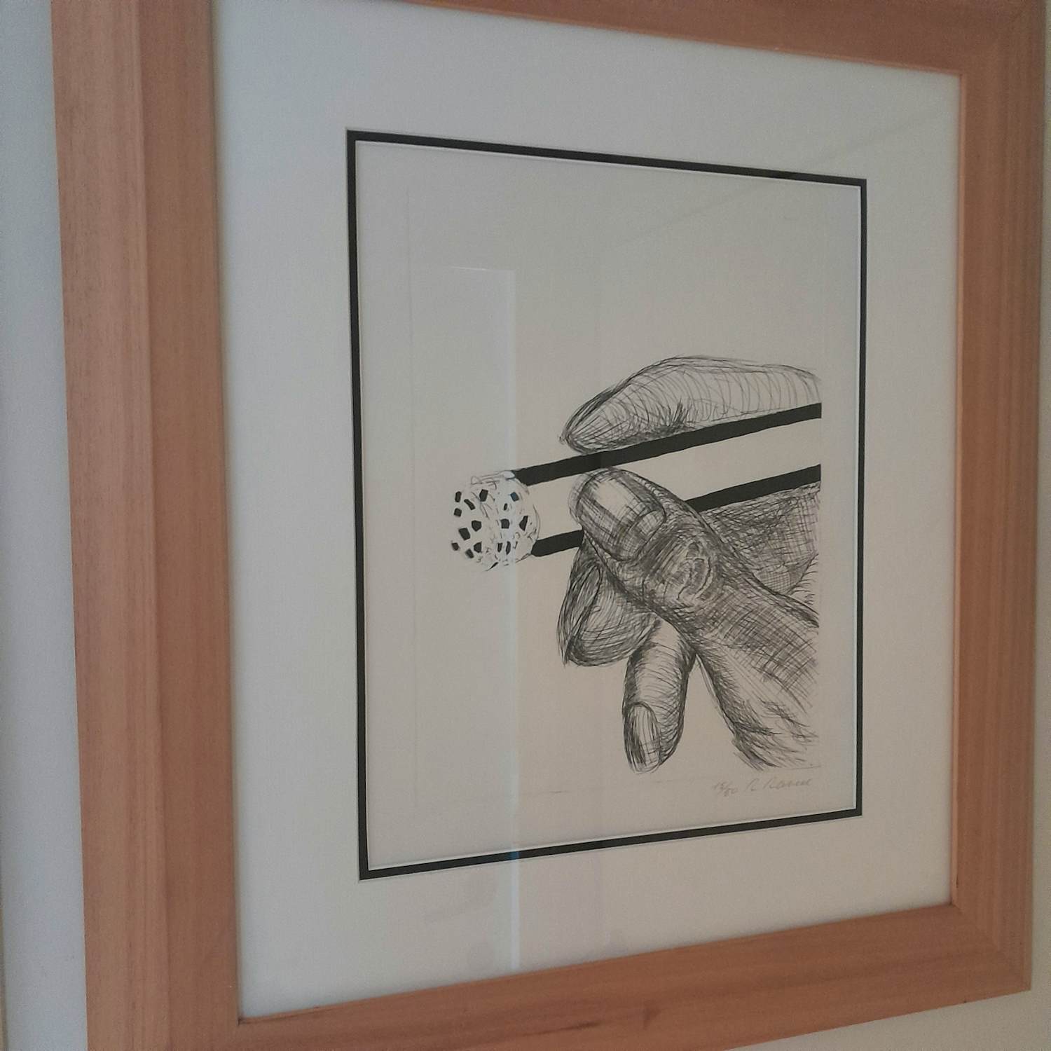 Roger Raveel - Hand met sigaret kopen? Bied vanaf 875!