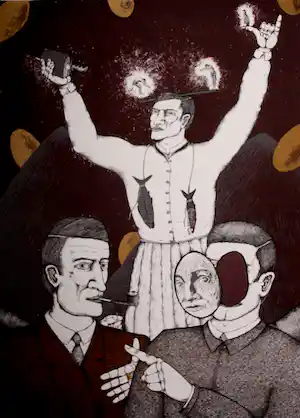 Brecht - Zeefdruk - 1993 verkauft für € 52!