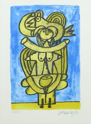 Corneille - Litho, Het oog van de zomer - Ingelijst kopen? Bied vanaf 1!