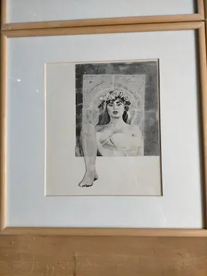 Mariska van den Enden - Gemengde techniek op doek, Aphrodite II (Zeer groot) kopen? Bied vanaf 200!