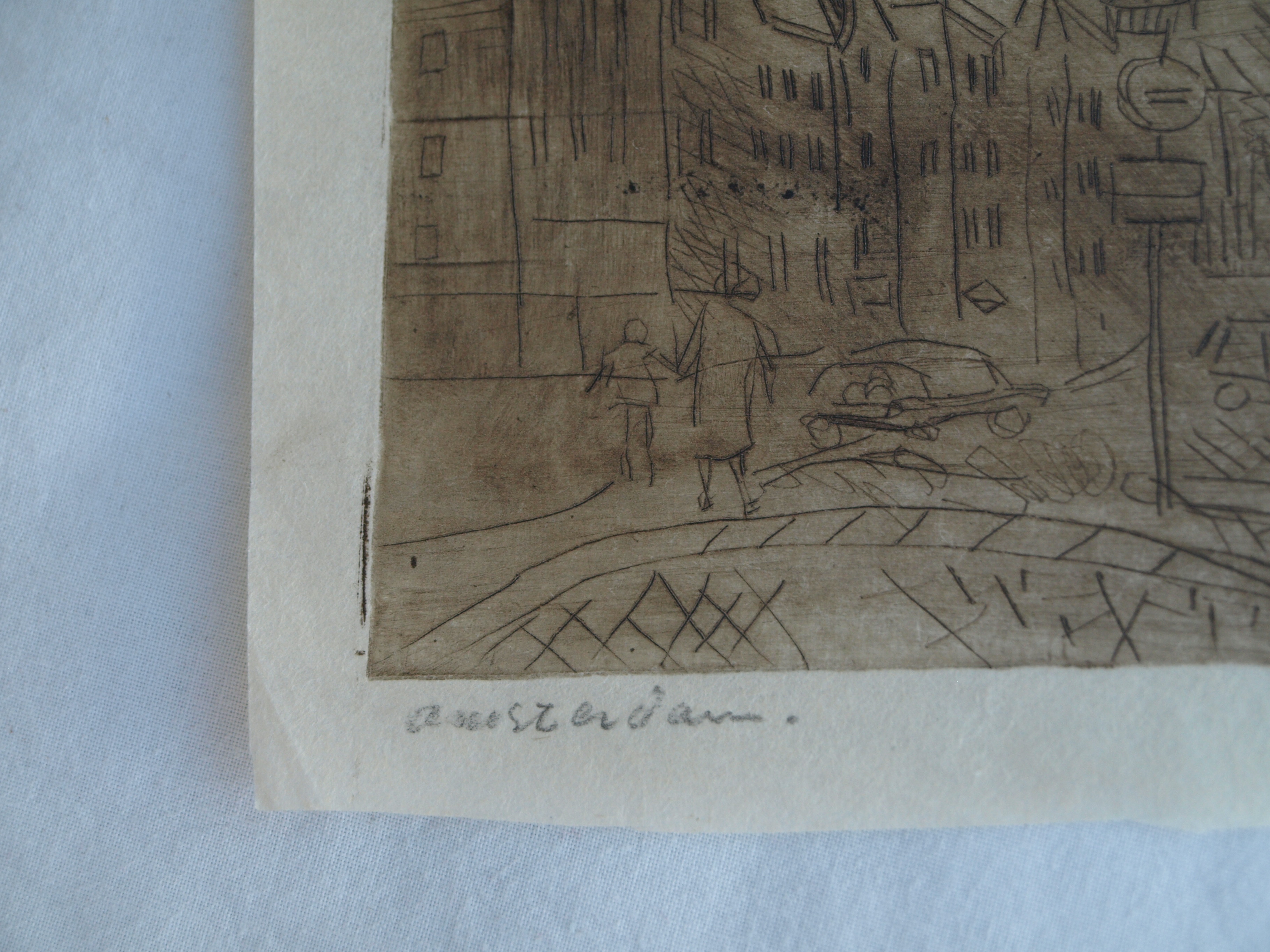 Leo Collard - Ets , Amsterdam – ca 1970 kopen? Bied vanaf 1!