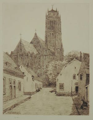 Willem Witjens - Ets, Zaltbommel kopen? Bied vanaf 1!