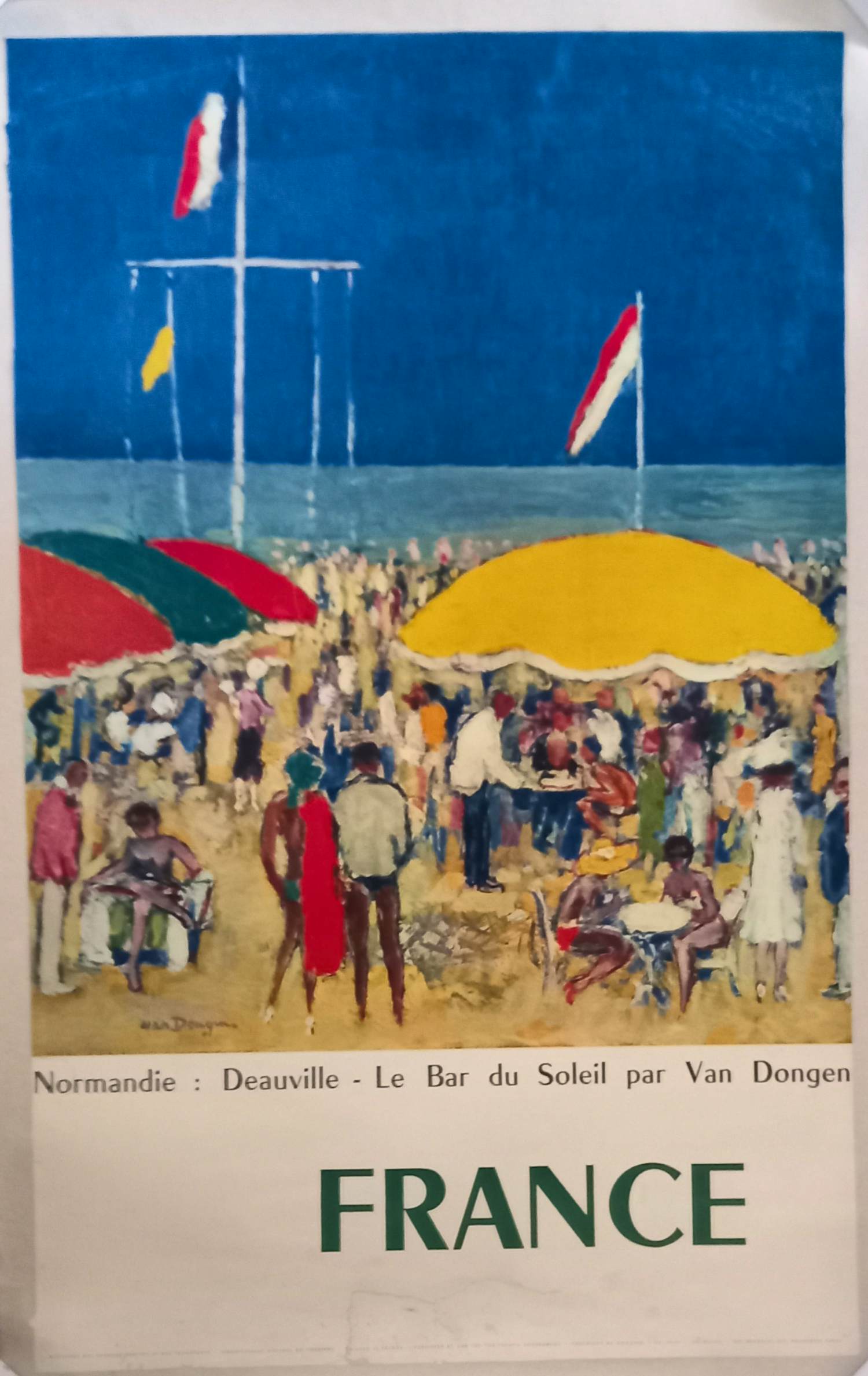 Kees van Dongen - Le bar du soleil - Deauville Normandie kopen? Bied vanaf 450!