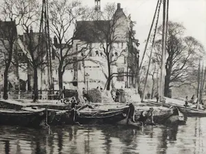 Willem Witsen - Binnenkant met afbraak kopen? Bied vanaf 160!