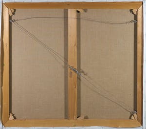 Jos Schimmer - Olieverf op doek, Z.T. (Abstracte compositie) (Groot) kopen? Bied vanaf 1!