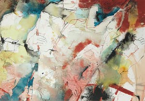 Marjan Nagtegaal - Aquarel, Zonder titel - Ingelijst kopen? Bied vanaf 1!