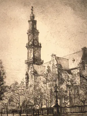 Johannes Josseaud - Westerkerk Amsterdam kopen? Bied vanaf 39!