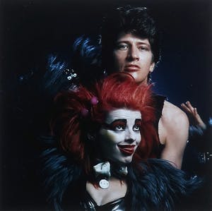 Govert de Roos - C-Print, Herman Brood en Nina Hagen - Ingelijst kopen? Bied vanaf 250!