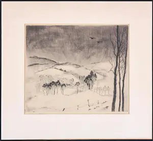 Hans van Dokkum - en anderen, Lot van 10 etsen/litho's door verschillende kunstenaars kopen? Bied vanaf 40!