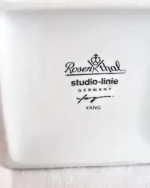 Rosenthal - 3 Designer Porzellan Vasen Studio-Line, Pollo, Papiertüte, Milchkarton 70erJahre kopen? Bied vanaf 140!