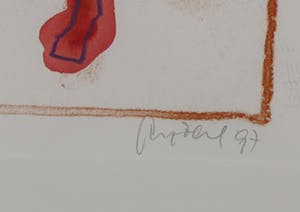 Geert Vrijdag - Litho, Zonder titel - Ingelijst kopen? Bied vanaf 50!