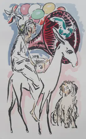 Kees van Dongen - Naar het feest - De ezelrijdster kopen? Bied vanaf 125!