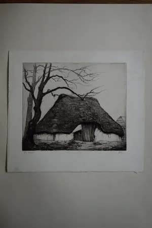 Dirk Baksteen - ets - Veteraan VII - 3e staat kopen? Bied vanaf 110!