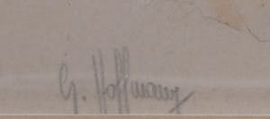 Gaston Hoffmann - Kleurenets, Institute de beaute - Ingelijst kopen? Bied vanaf 120!