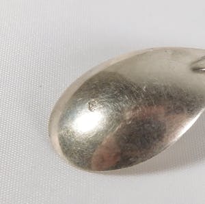 Lot van 9 zilveren theelepels met bloemen kopen? Bied vanaf 70!