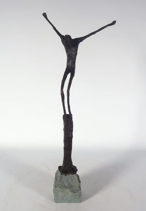 Jits Bakker - Brons en natuursteen, Corpus Christi kopen? Bied vanaf 550!