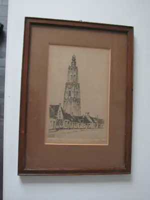 Anton Pieck - Amersfoort (Onze Lieve Vrouwetoren ) kaufen? Bieten Sie von 150!