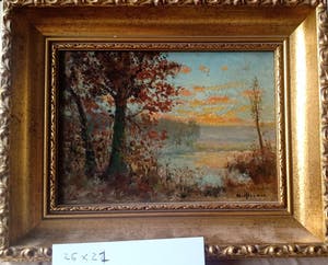 Jan Heesterman - Boslandschap door Johannes Heesterman (1890-1947) kopen? Bied vanaf 79!