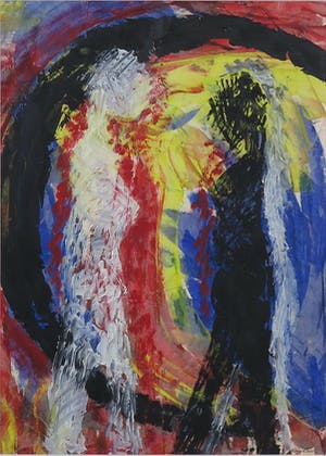 Tinie Martinali - Olieverf op doek, Zonder titel - Ingelijst kopen? Bied vanaf 60!