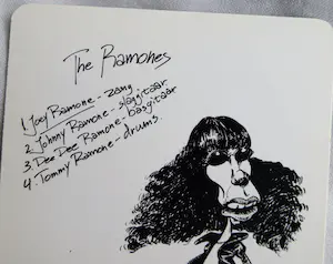 Willem Vleeschouwer - Punk Kwartet , 60 Karikaturen, Sex Pistols e.a. Punk-bands - 1977 kopen? Bied vanaf 1!