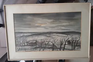 Jacques Mels - Landschap in Limburg kopen? Bied vanaf 100!