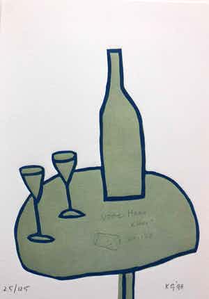 Klaas Gubbels - De borrel verkocht voor € 170!