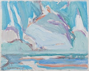 Paul Overhaus - Olieverf op canvas, Zeegezicht kopen? Bied vanaf 1!