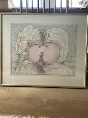 Co Westerik - Twee figuren verkocht voor € 260!
