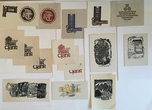 Niet of onleesbaar gesigneerd - 103 st., inclusief 12 dubbele, klein grafiek uit Duitsland en Oostenrijk 20e eeu kopen? Bied vanaf 1!