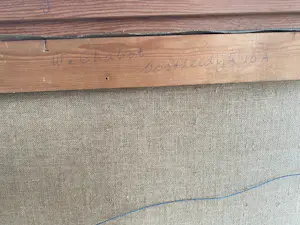 Willem Chabot - Jozef en Maria met kindje jezus en de ezel kopen? Bied vanaf 975!