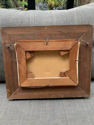 Niet of onleesbaar gesigneerd - meertje bij zonsondergang kopen? Bied vanaf 1!