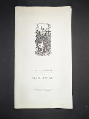 Gerard Gaudaen - de zeven kunsten - map met 7 houtgravures kopen? Bied vanaf 190!