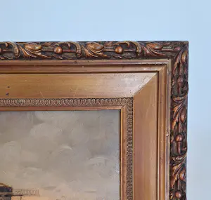 Onbekend - Gesigneerd - Landschap met molens - 19e eeuw kopen? Bied vanaf 10!