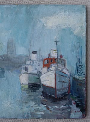 Guus de Ruiter - Haven van Vlaardingen. kopen? Bied vanaf 279!