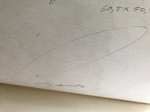 Eugene Brands - gouache 'Starry Sky' kopen? Bied vanaf 1500!