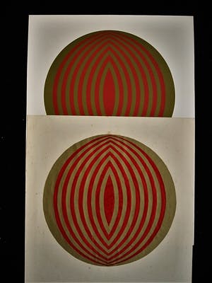 Rob Schotman - Jaren 60 PoP Art Litho - Circum-Centrisch - Inclusief origineel ontwerp! kopen? Bied vanaf 30!