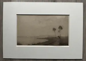 Jan Mankes - Originele Heliogravure Waterlandschap 1923 kopen? Bied vanaf 175!