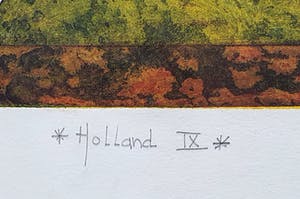 Rob Clous - Holland IX - Ingelijst kopen? Bied vanaf 30!