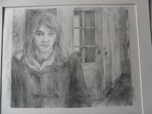 Piet Klaasse - Litho: " Rogier in Kraakpand" - 1972 kopen? Bied vanaf 45!