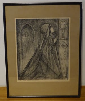 Jan Toorop - Eucharistie (Heilige Communie) kopen? Bied vanaf 40!