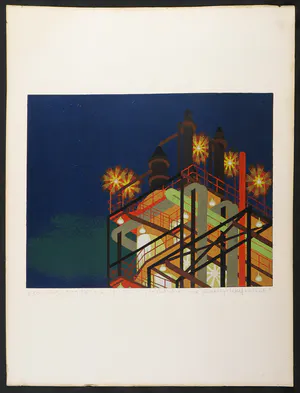 Sees Vlag - Linosnede, Installatie voor dimethyltereftalaat kopen? Bied vanaf 40!