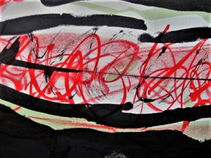 Gabriëlle Huig - Vroege (1964) Figuratieve "Rietveld Academie" Litho "Vuurvlieg" gesigneerd kopen? Bied vanaf 1!