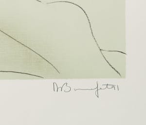 Alain Bonnefoit - Litho, Nu à la Chaise Rouge kopen? Bied vanaf 1!