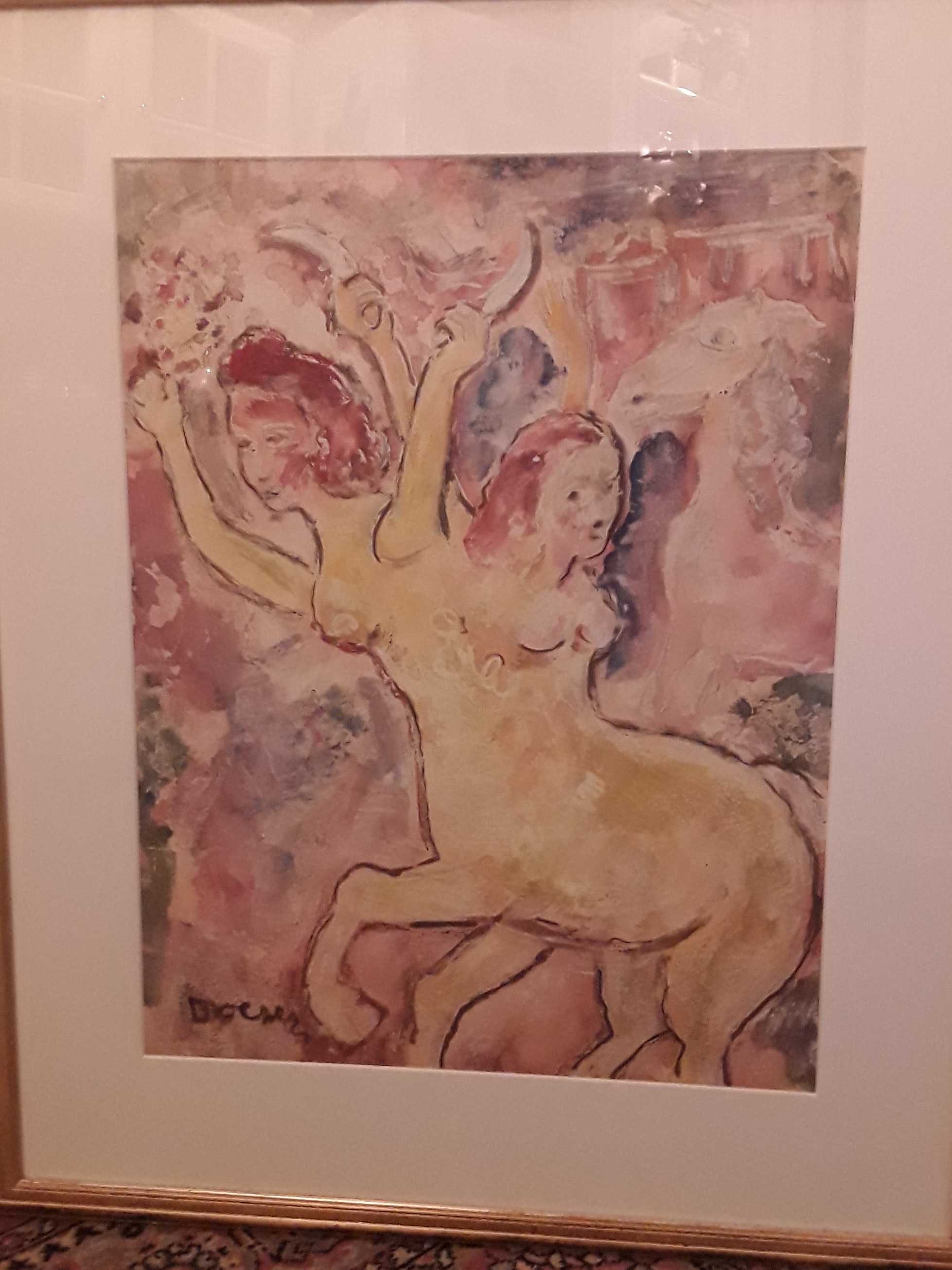 Jacobus Doeser - Gouache,gesign,ingelijst verkocht voor € 75!