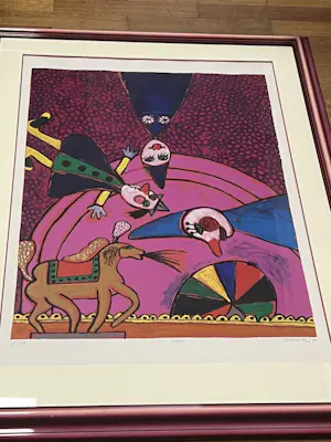 Corneille - Circus, 1990, ingelist! kopen? Bied vanaf 1150!