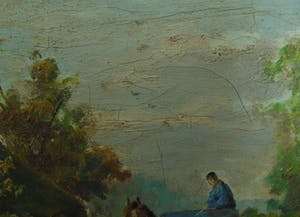 Martinus Josephus Nefkens - Landschap met boerenkar kopen? Bied vanaf 60!